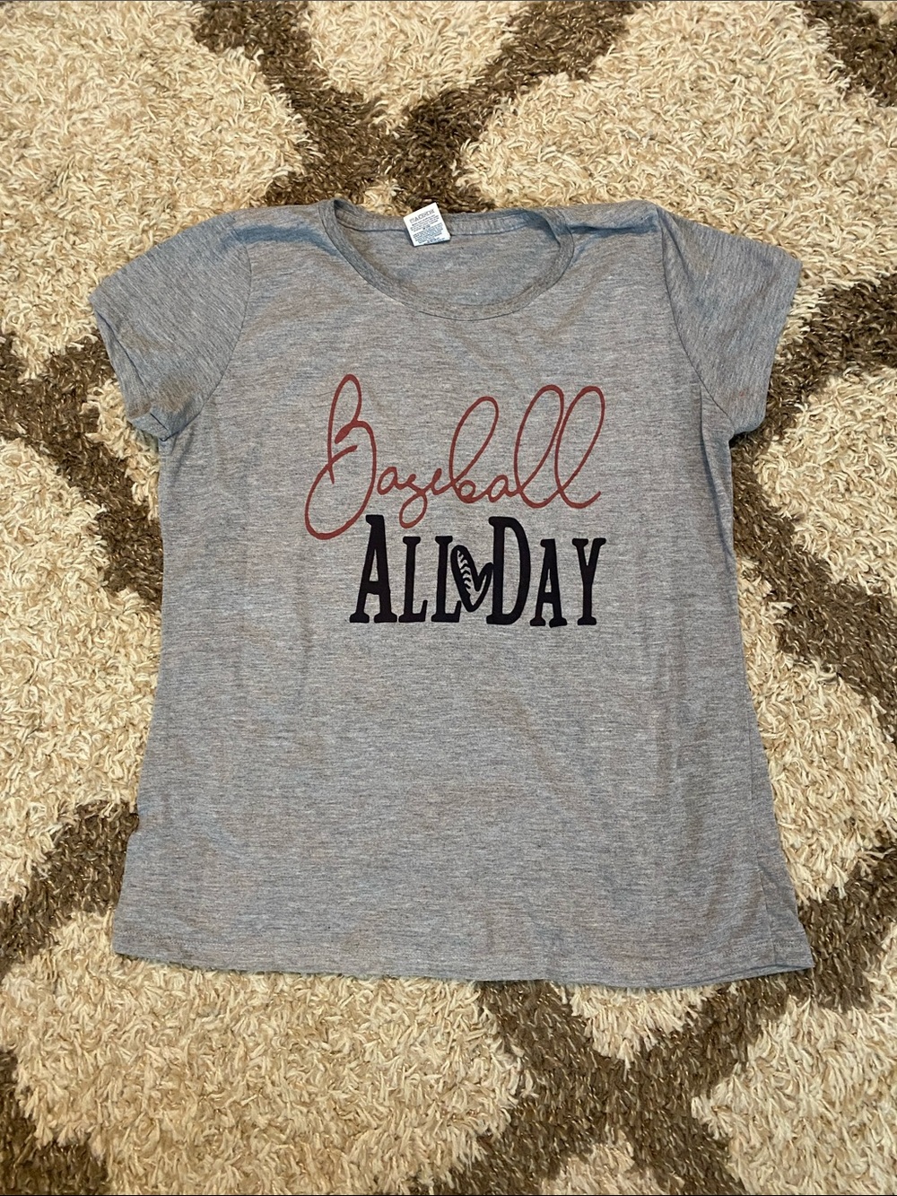 Baseball All Day tee